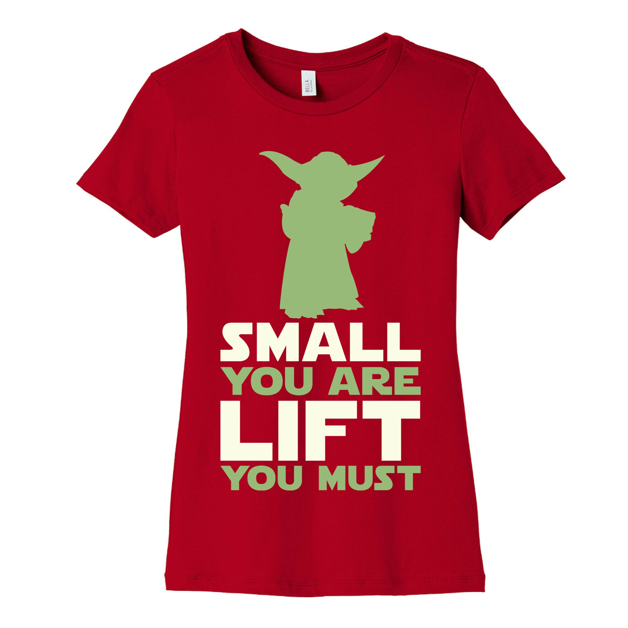 Small You Are Lift You Must Women's Cotton Tee